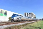 Amtrak Train # 41 stopped at Kissimmee with P42DC # 155 and 175 on the point 